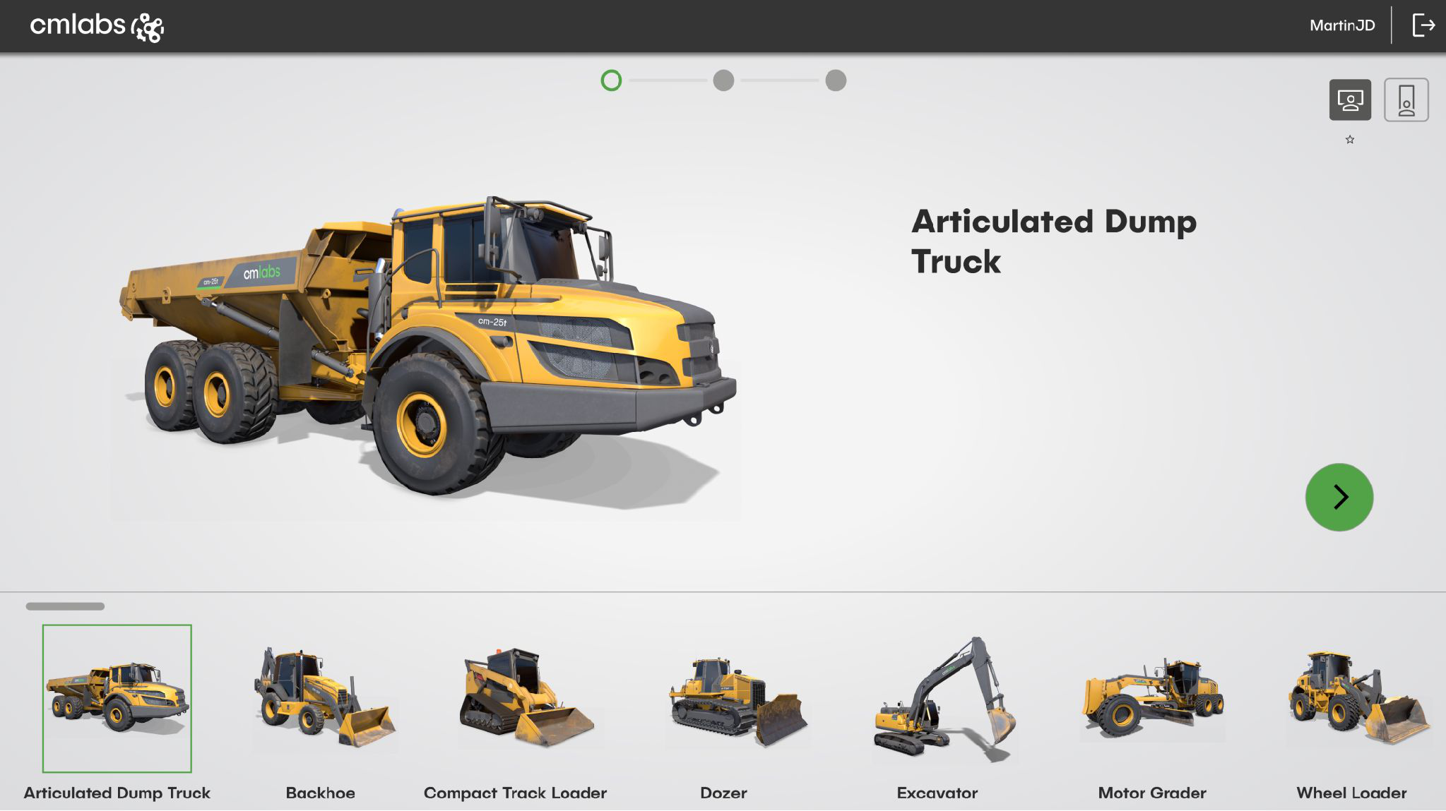 Equipment selection after redesign